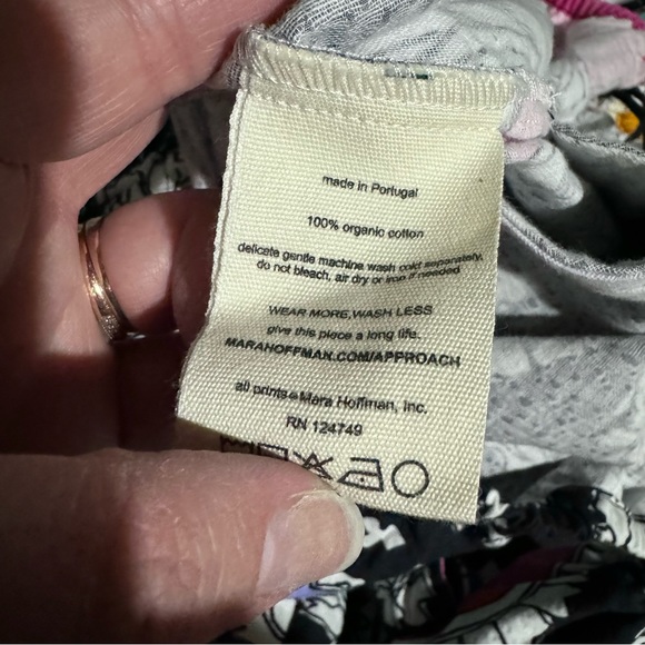 Mara Hoffman Laila Paisley Cut Out Organic Cotton Maxi Dress Size L - Picture 13 of 16